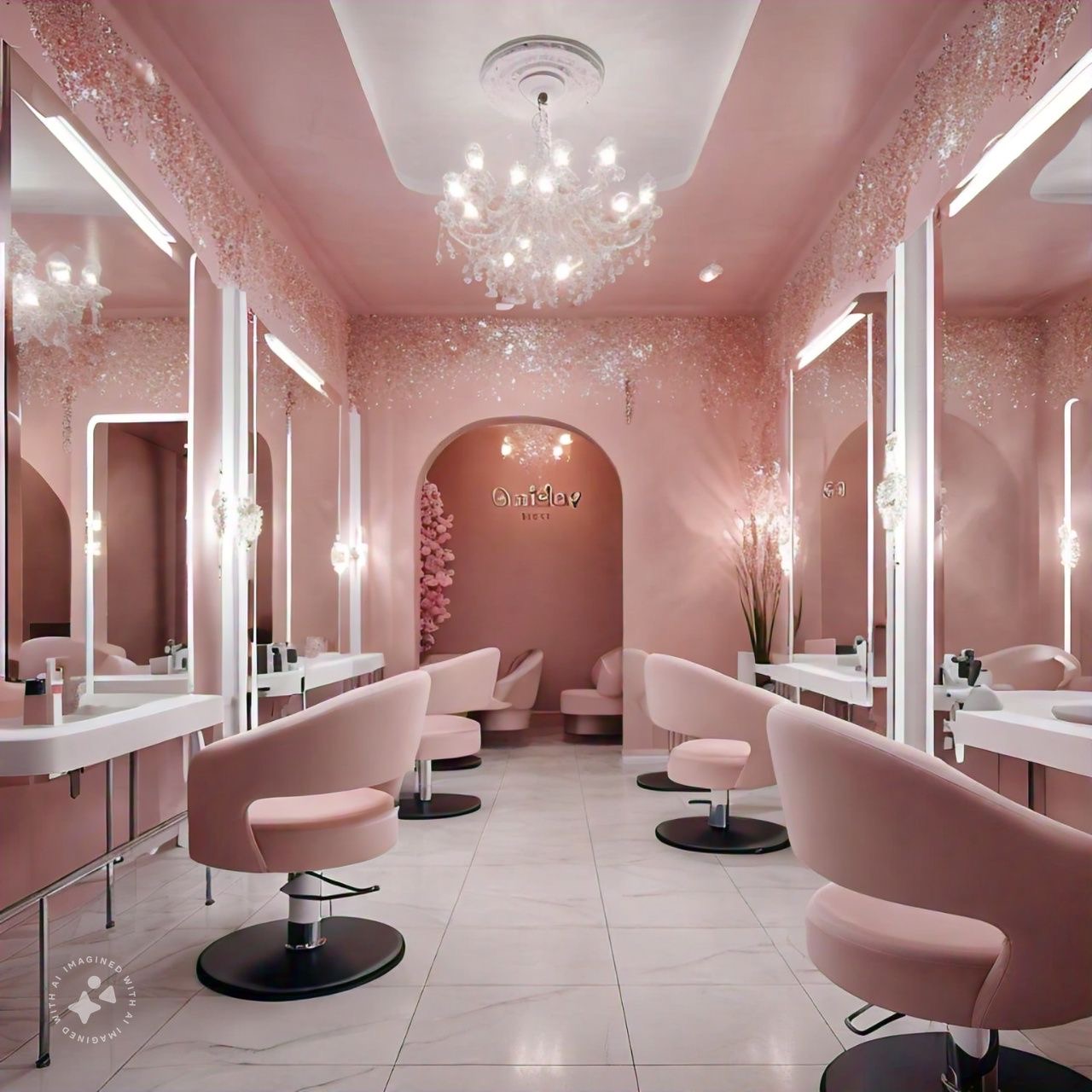 Beautiful Blonde-Girls Hair Color Salon In Al Barsha For Sale