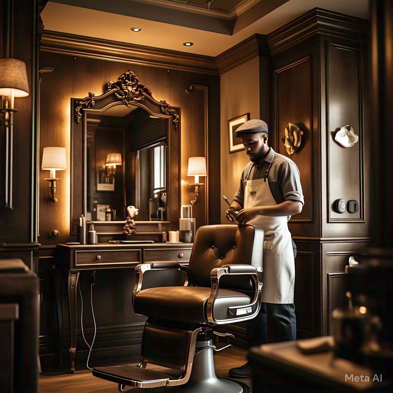 Gents Hair Salon Premium High-Footfall Location For Sale