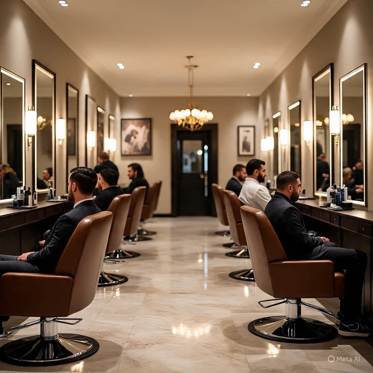 Established Gents Salon in Prime JVC Location For Sale